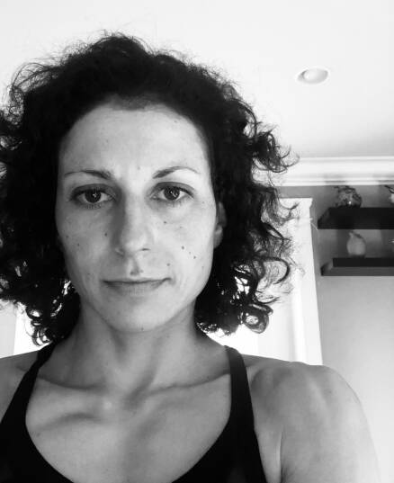 Teacher Angela Rinaldis B&W