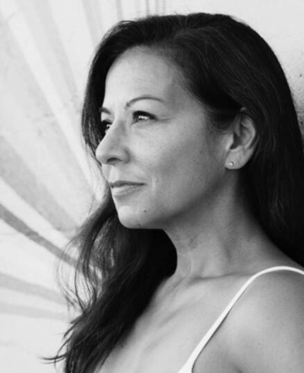 Teacher Alejandra Aguirre B&W